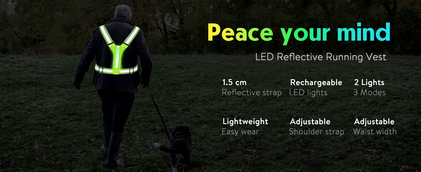 led running vest