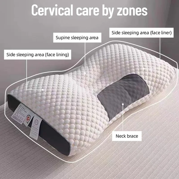 💥 Big Sale 50% OFF💥 Antibacterial Neck Support Sleep-Aid Massage Pillow