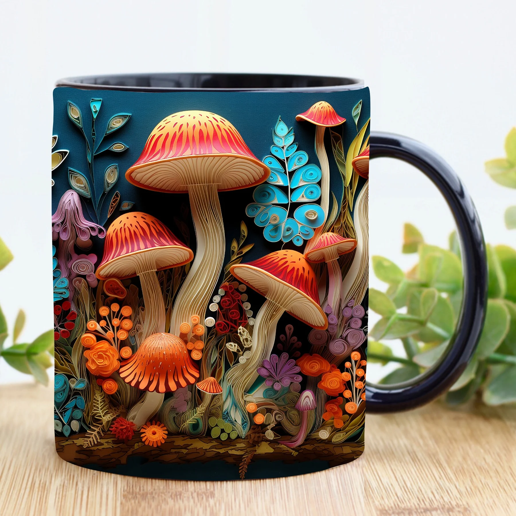 (🔥HOT SALE NOW 49% OFF) -3D Magic Mushrooms Mug