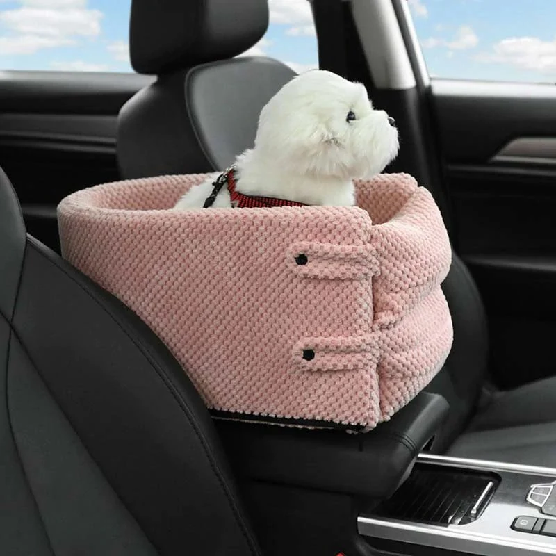 🔥Snuggly-Safe Puppy Car Seat