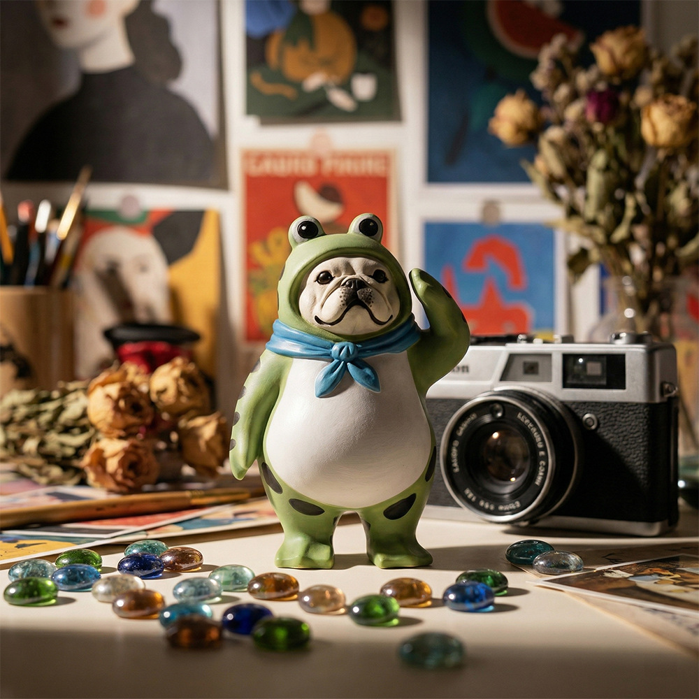 🐶French Bulldog Sculpture Ornament