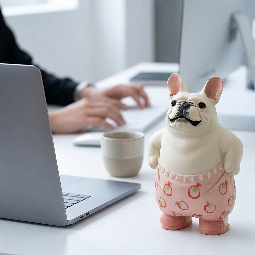🐶French Bulldog Sculpture Ornament
