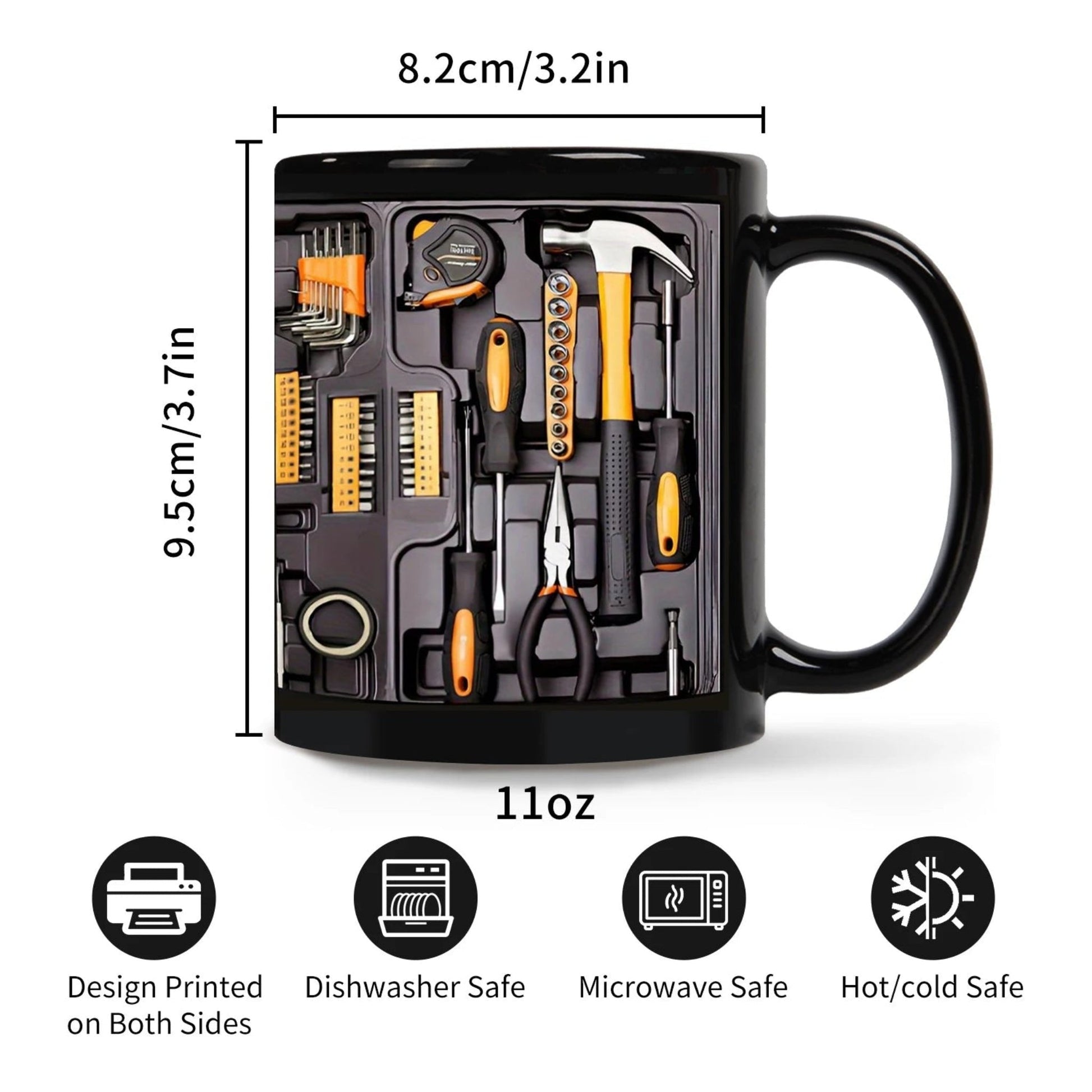 ✨🔨Funny coffee mug – toolbox set for mechanics🍵