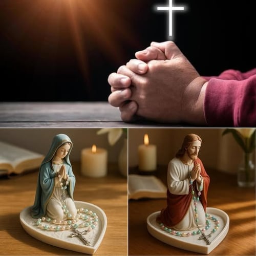 🔥Virgin Mary Rosary Holder