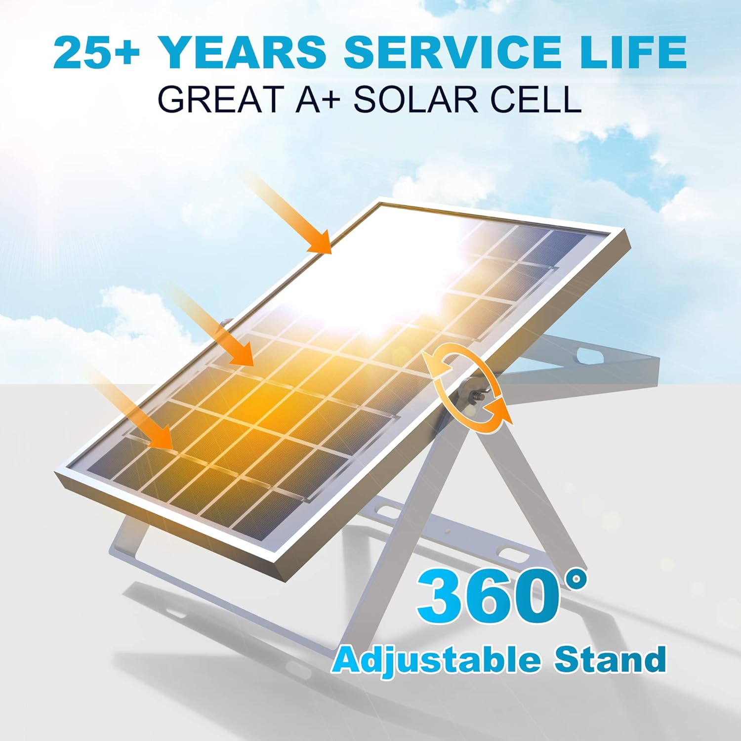 15W Solar Powered Fan