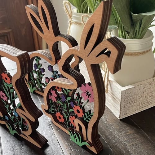 Handmade🐰Springtime Trio Easter Bunny