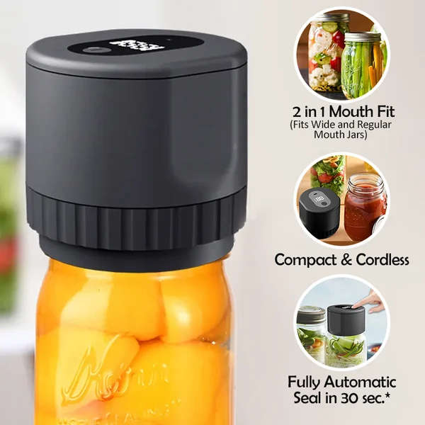 Mason Jar Vacuum Sealer