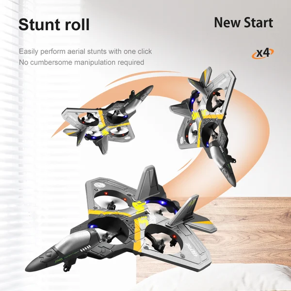 (🎉Flash Sale🎉- 49% OFF)V17 Jet Fighter Stunt RC Airplane