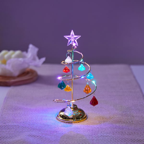 🎄Last Day 49% OFF🎁LED Light Crystal Christmas Tree