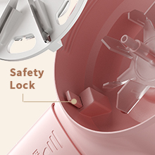 sweater shaver with safety lock