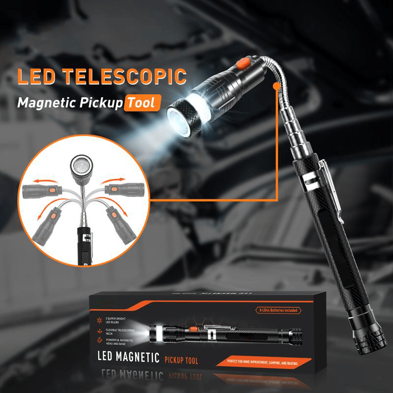 Men LED Telescoping Magnetic Pickup Tools