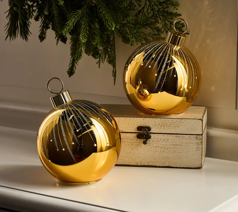 🔥Hot Sale50% off🌟Starry Night Glass Ornaments: Capture the Magic of a Twinkling Sky