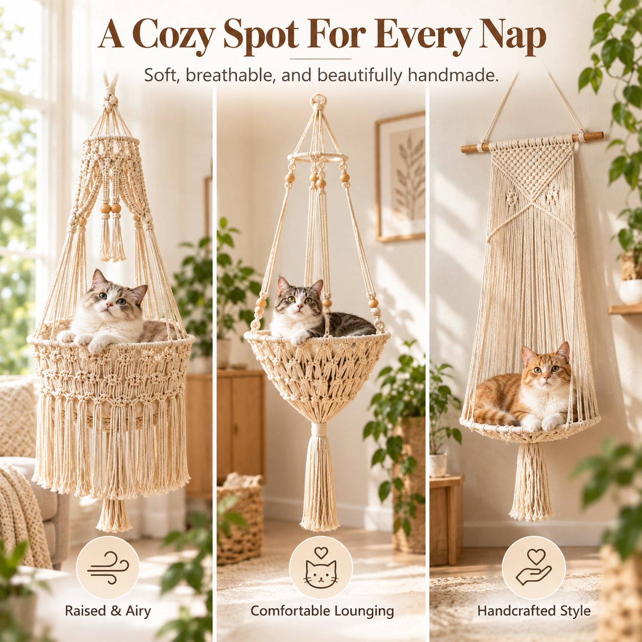 Space Saving Hanging Cat Hammock Space Saving Hanging Cat Hammock