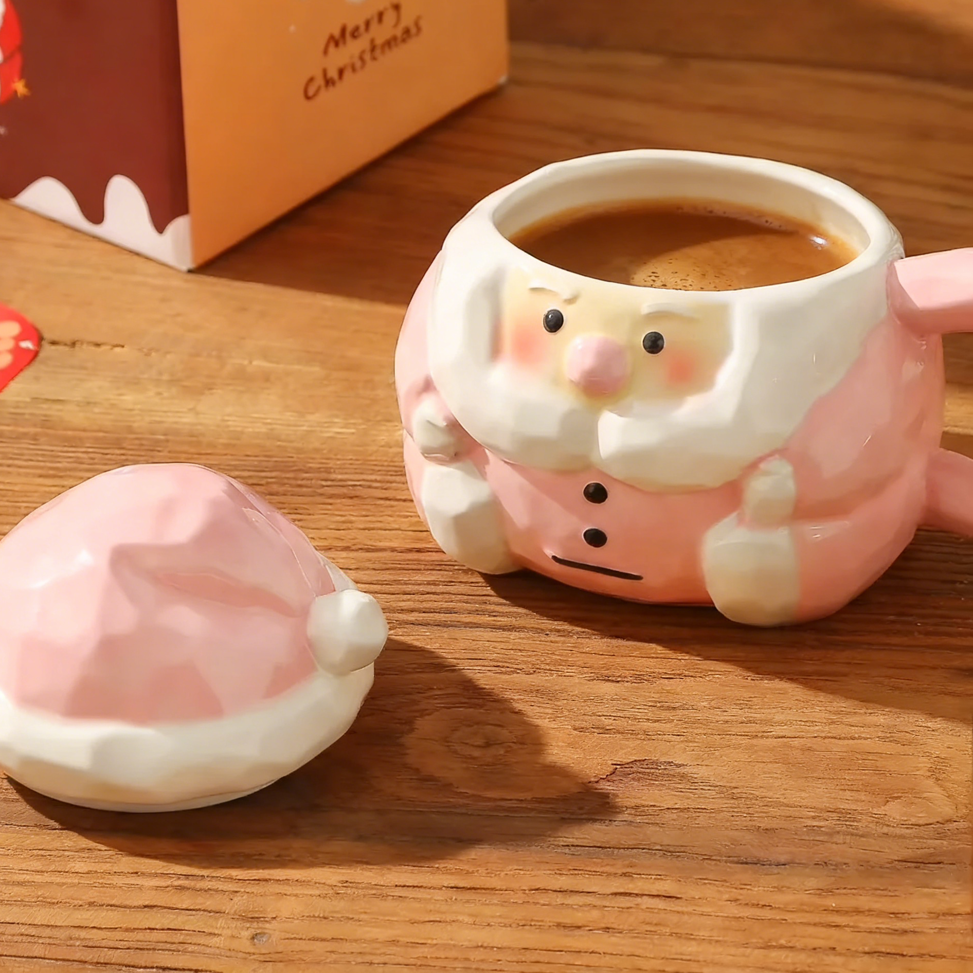 ☕[Christmas Exclusive] Cute Santa Claus Mug | Hold Holiday Warmth in Your Hands 🎄 