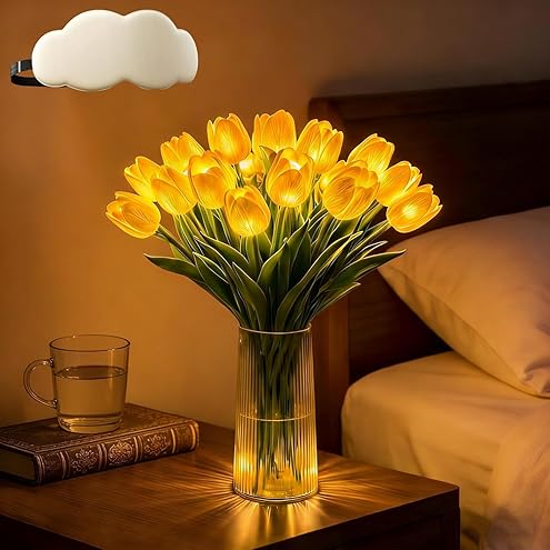 Radiant Romantic Tulip Light