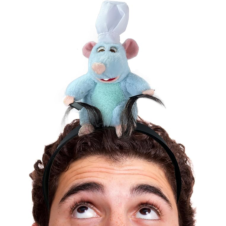 🔥Promotion 49% OFF💥 - Chef Ratatouille Hairband Plush🐭