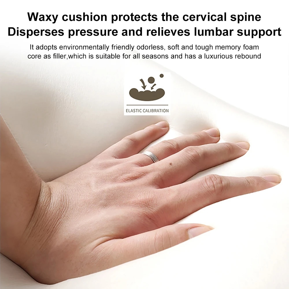 [Creative Gift] Car Headrest Neck And Waist Pillow