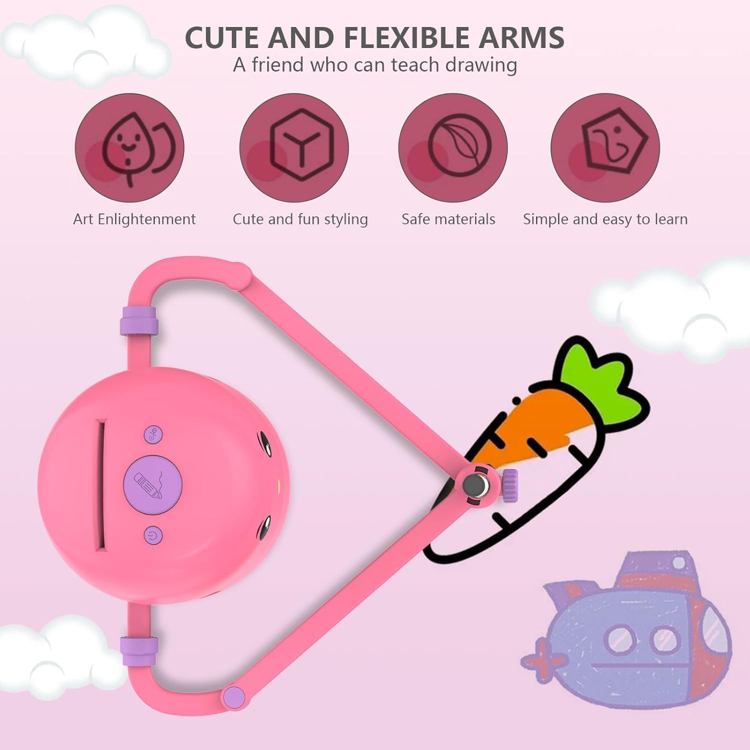 Interactive Educational Drawing Robot