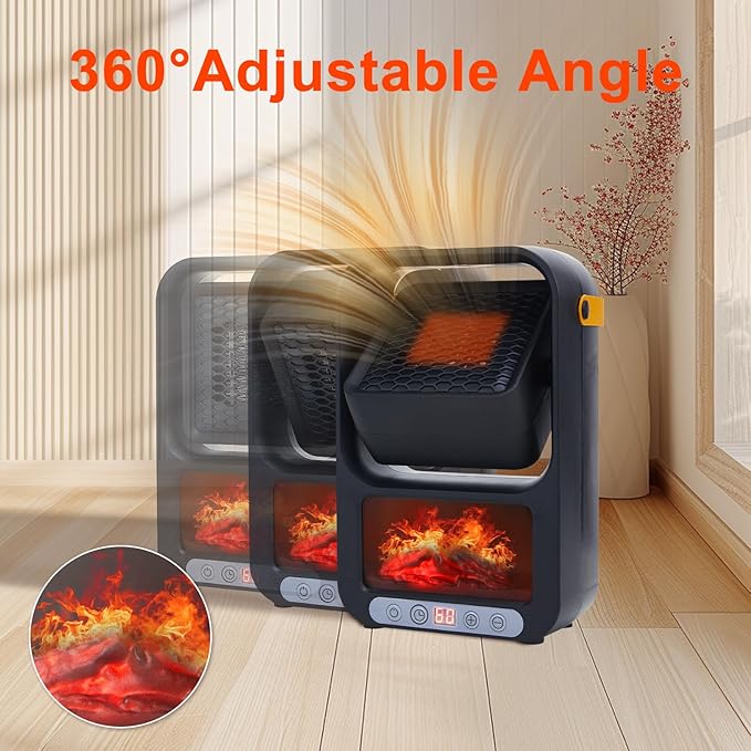 Portable Electric Fireplace Heater 