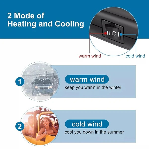 200W Portable Windshield Defroster