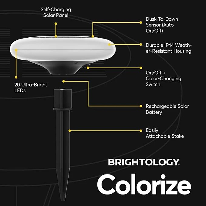 Colorful Solar Colorful Solar Lights Outdoor