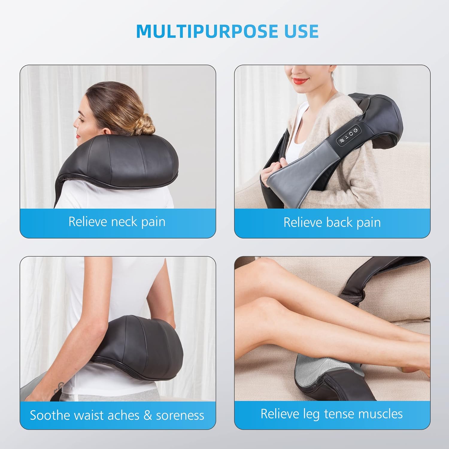 Welnax™ Neck & Back Massager With Heat