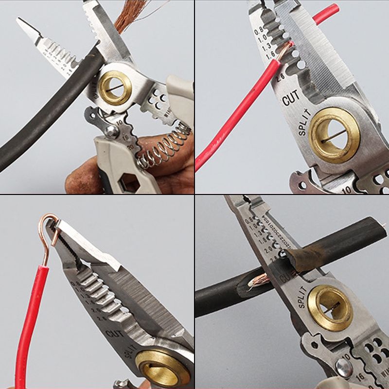 7-Inch Multipurpose Wire Stripper - Professional Tool Gift