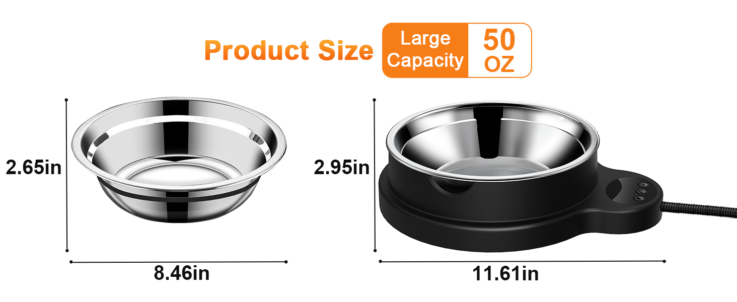 Heated Water Bowl