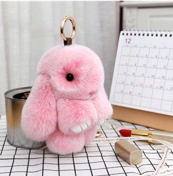 💥Handmade Soft Christmas Bunny Charms