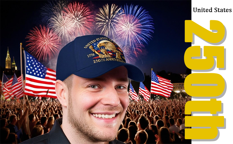 United States 250th Anniversary Hat
