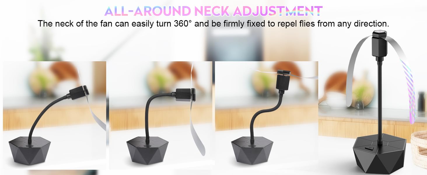 360&deg; Neck Adjustment