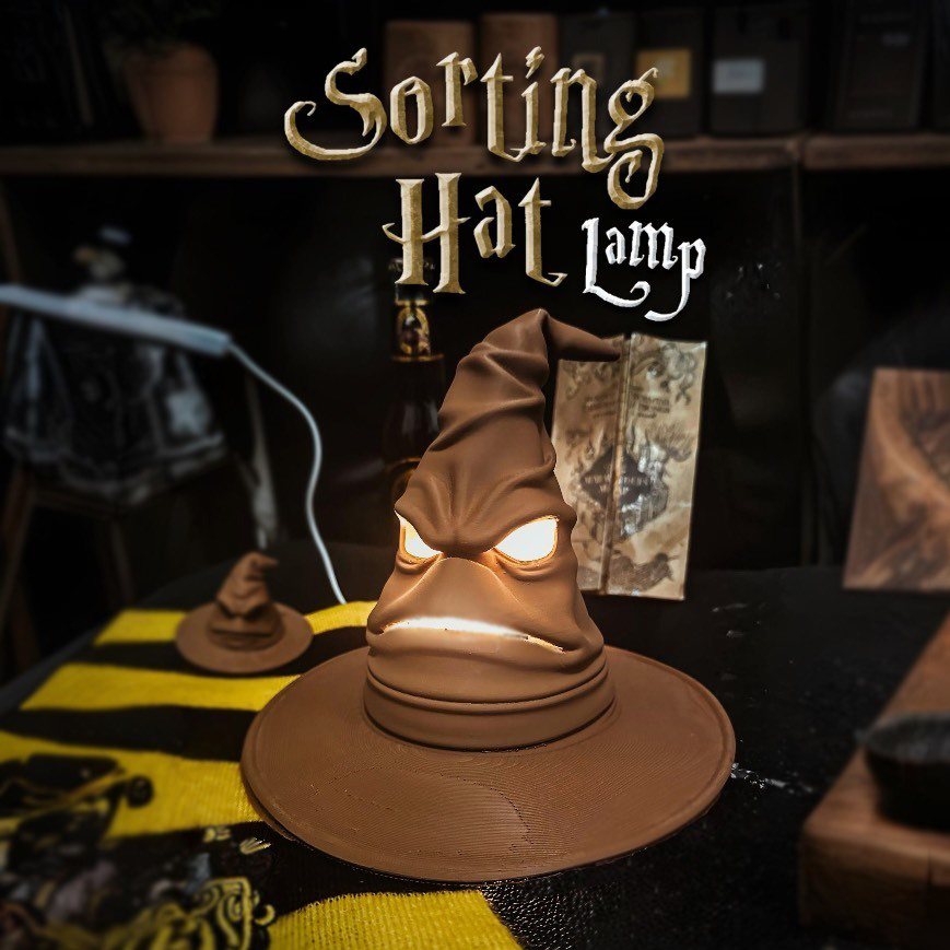 Sorting Hat Lamp - Emits A Mysterious Magical Light