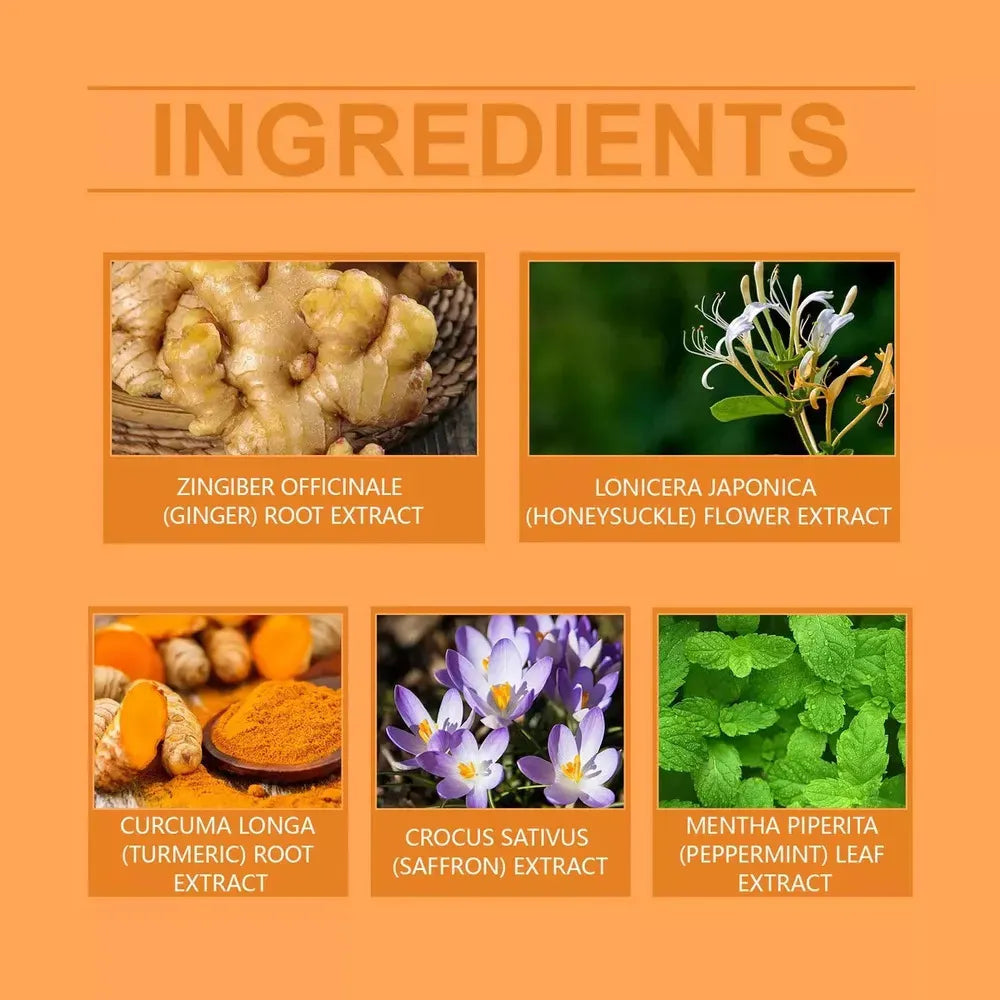 Turmeric Vein Patches for Varicose Relief (Pack of 48）