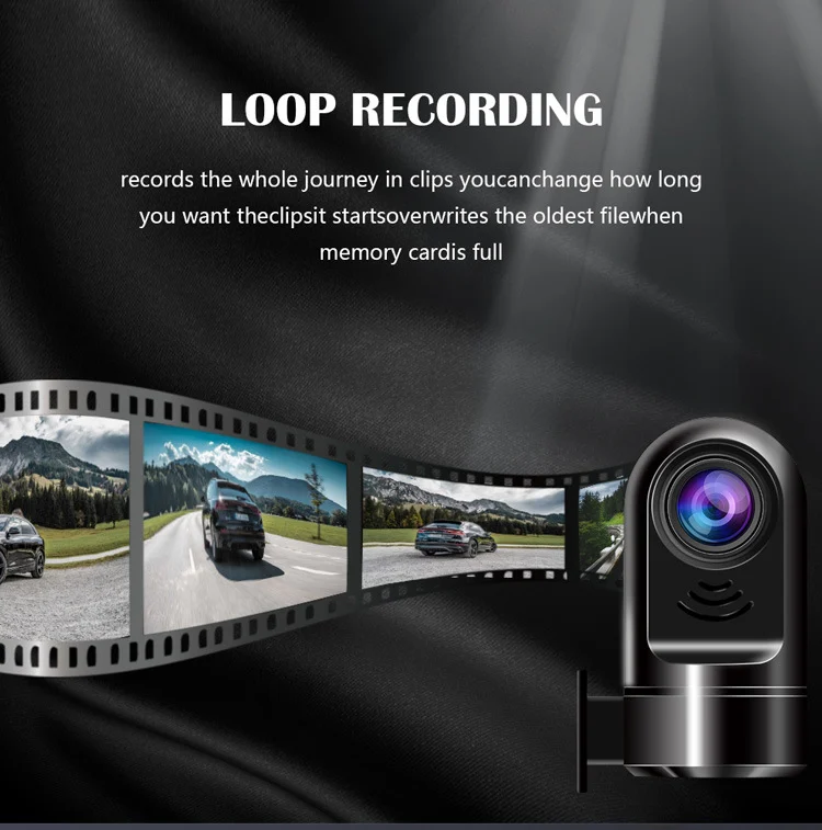 Flash Sale 49% OFF 🔥 1080P HD 360° Rotating Mini ADAS Dashcam