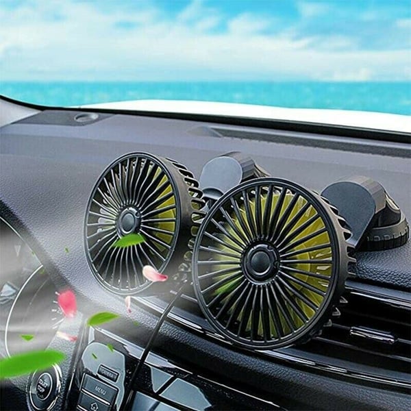 Car Essentials✨Double Cooling Car Fan