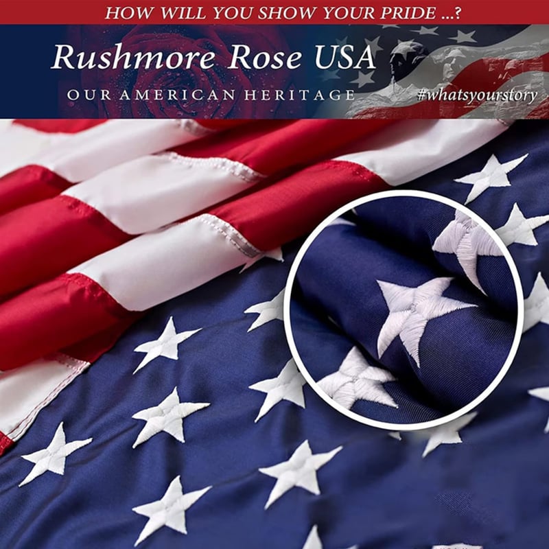 ✨Best Embroidered Stars American Flags