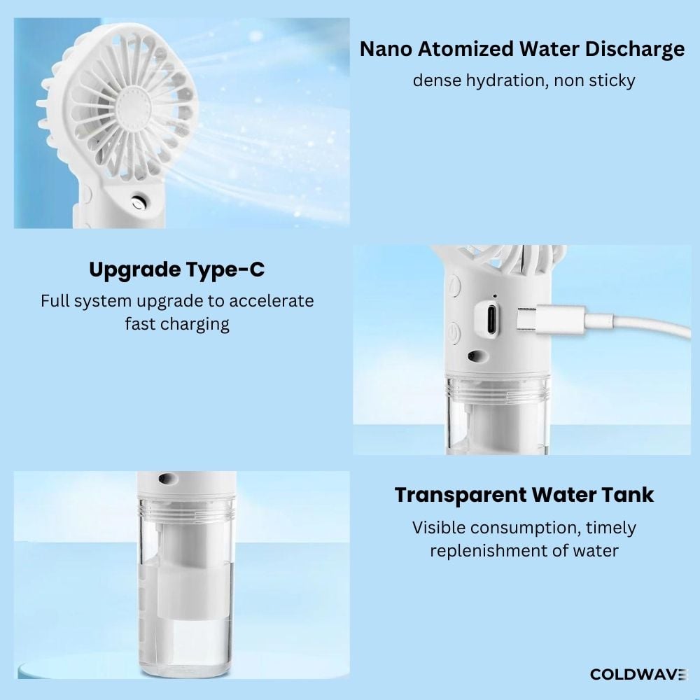 Handheld Mini Mist Fan