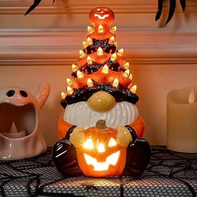 🔥Halloween dwarf decoration with light