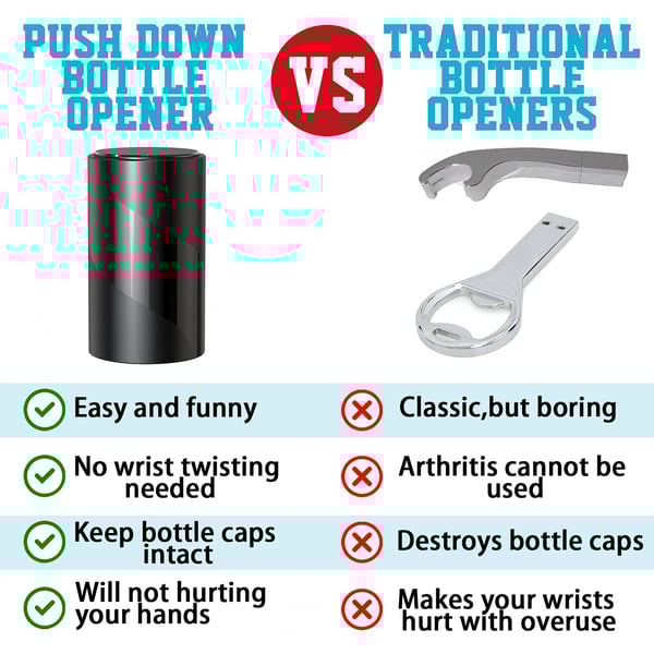 Electric Bottle Opener Set for Home Gift Party