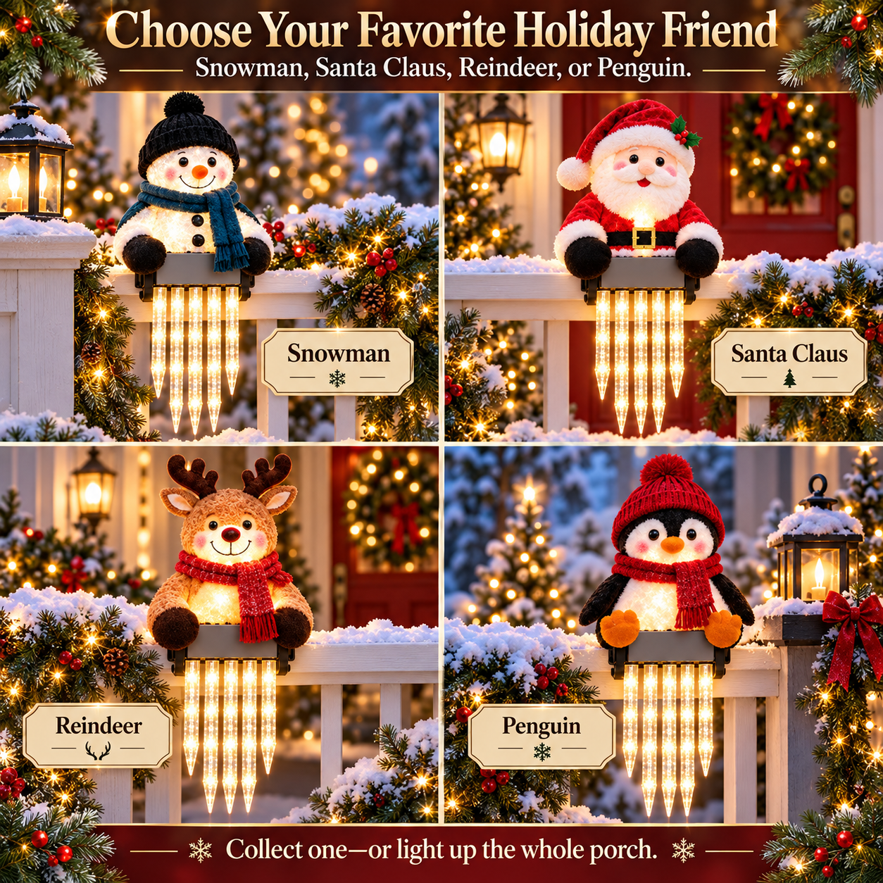 Christmas Outdoor Patio Decorative Lights