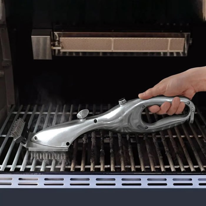 🔥Outdoor BBQ Steam Cleaning Brush
