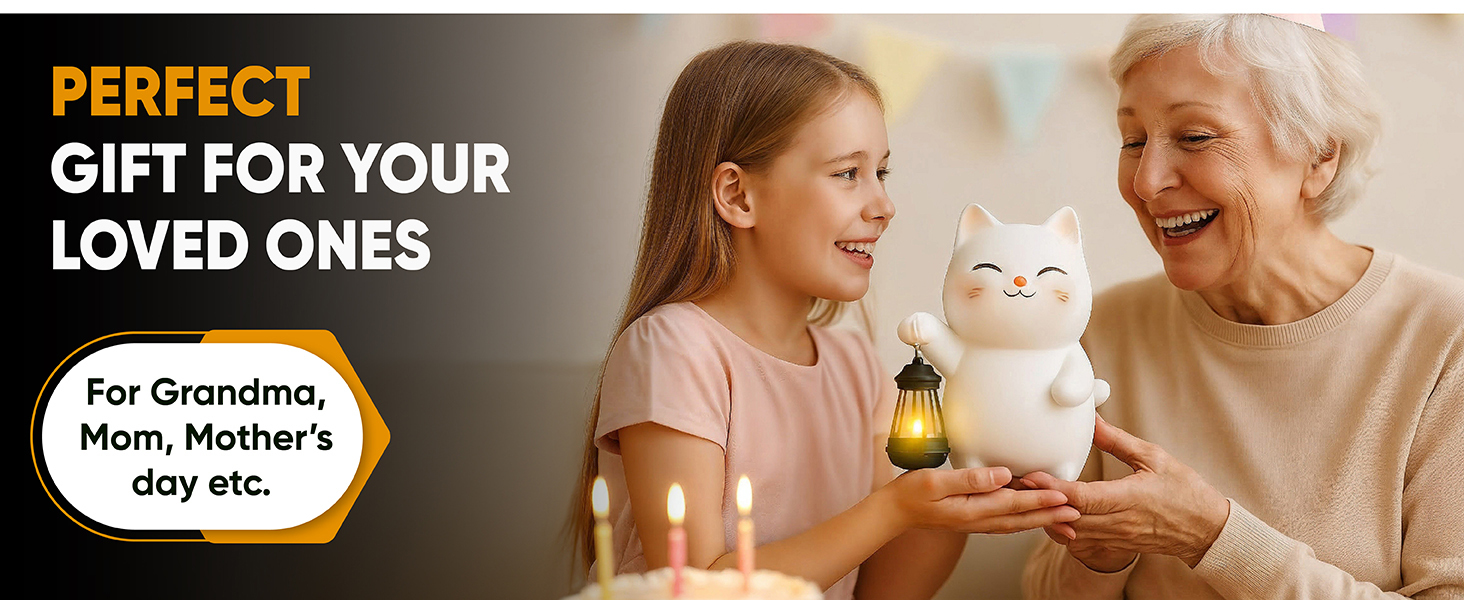 Lumi The Cat Statue is the perfect gift for your Mom, Grandma on Mothers Day