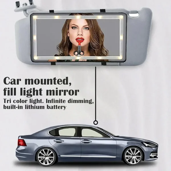 🎁car mirror vanity Sun Visor Makeup Mirror