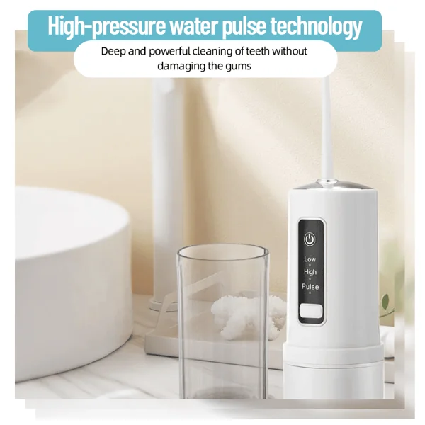 The Most Portable Cordless Water Dental Flosser