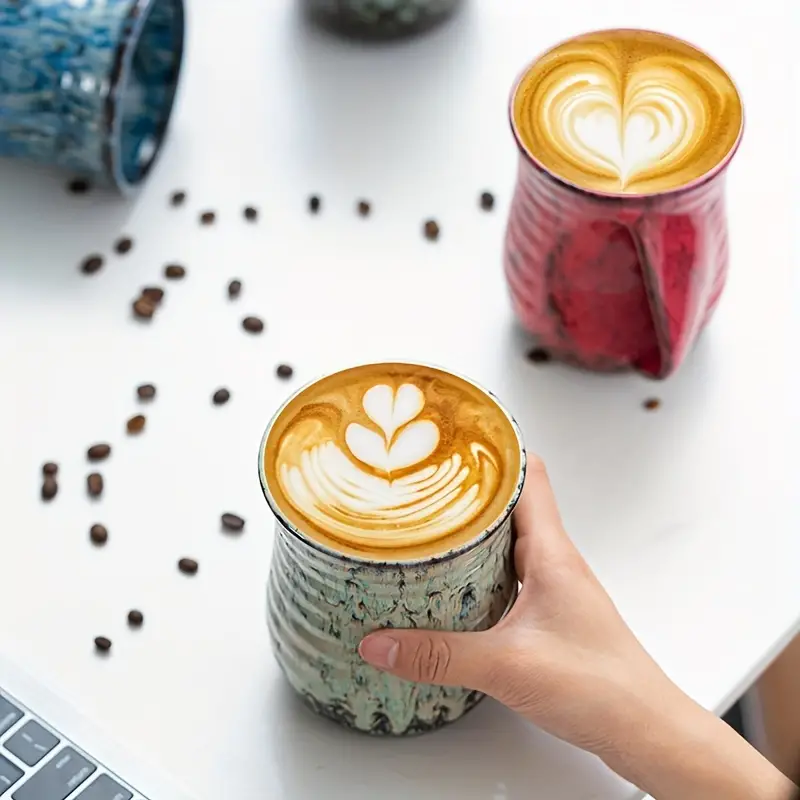 19 Oz Ceramic kiln Hand Warmer Coffee Mug