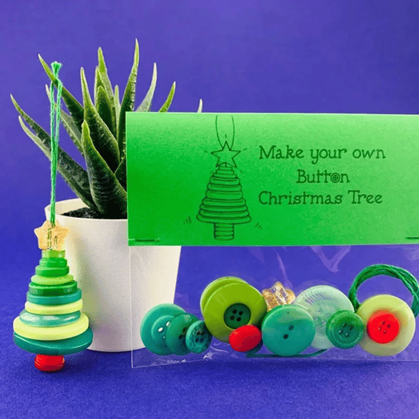 🔥🎅☃️ DIY Button Ornament Kits