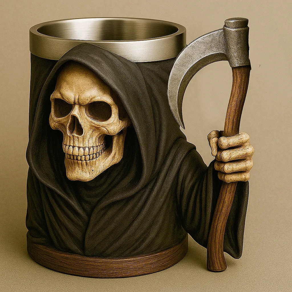 Death Comes Mug, A Must-Have For Halloween