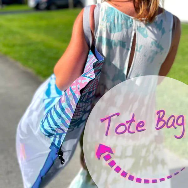 🔥 4-in-1 Pool Hammock & Beach Tote