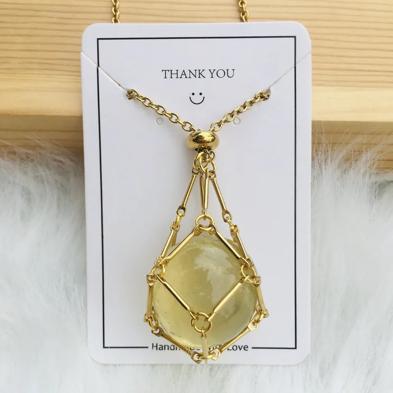 🔥HOT SALE NOW 49% OFF 🎁 - Crystal Stone Holder Necklace