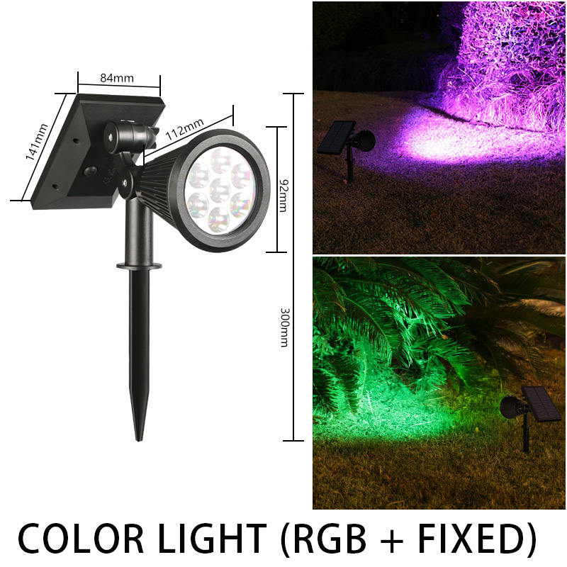 Solar Garden Landscape Lighting Pathway Spot Lights